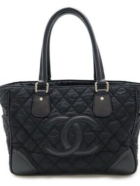 Chanel CC Large Executive Tote Paris New York Calfskin Shoulder Bag